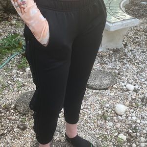 Adidas button down joggers